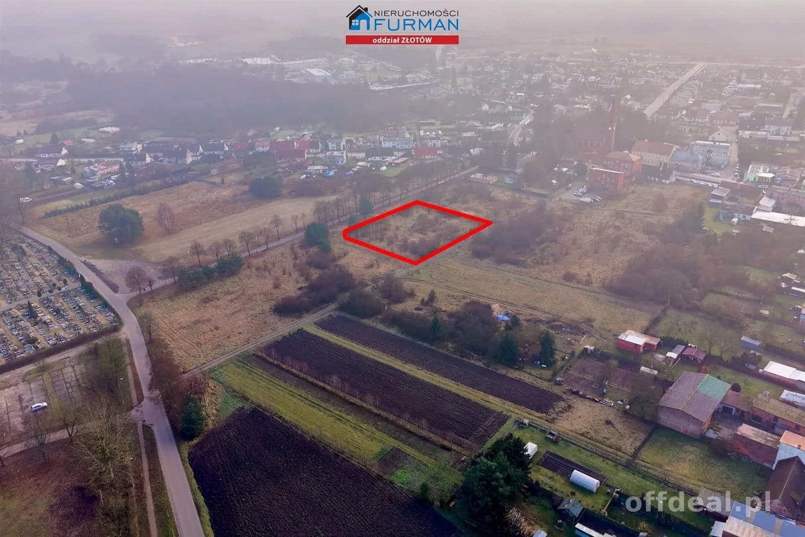 Działka pod zabudowę wielorodzinną, Okonek