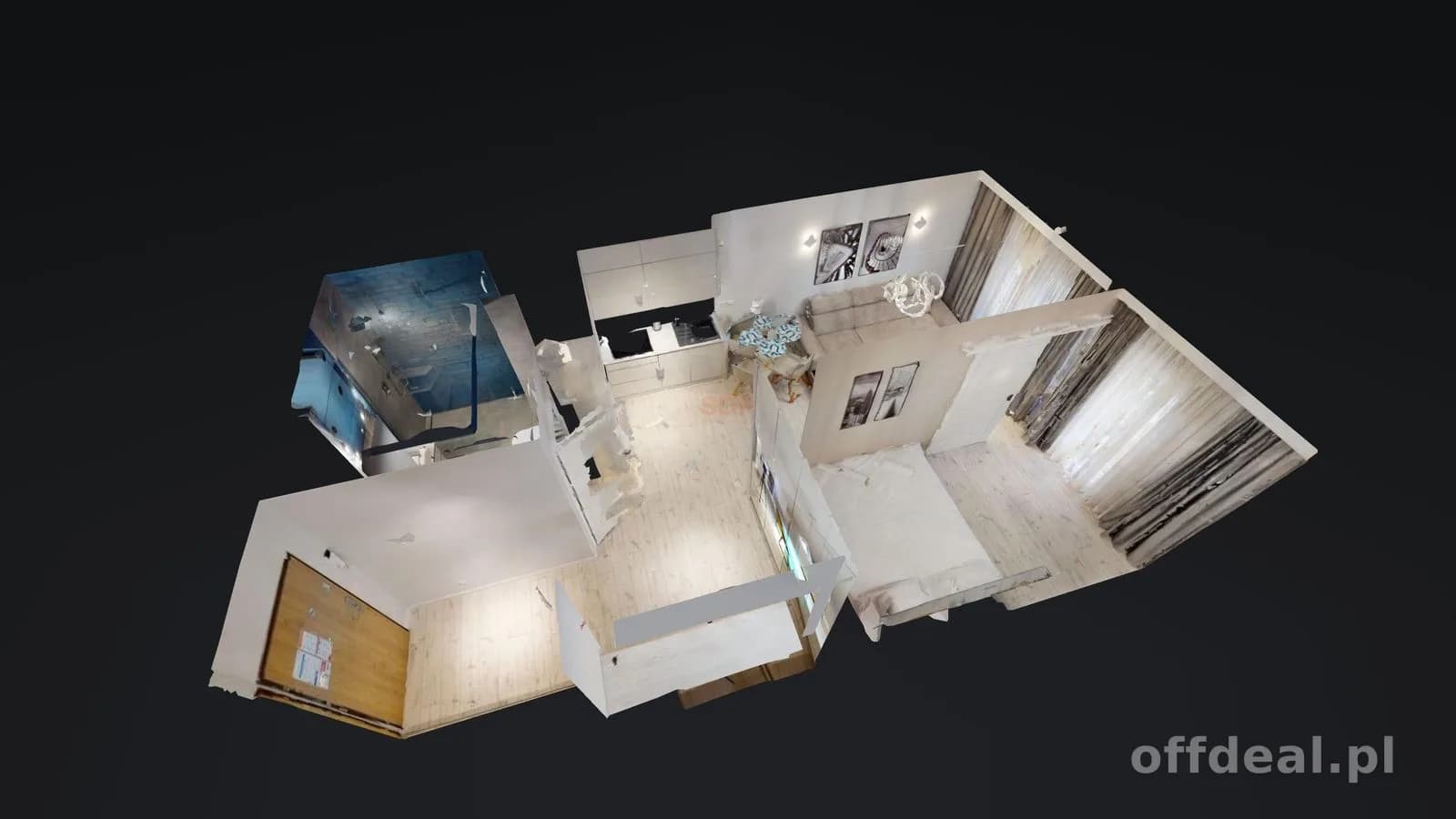 Stare Miasto - 2pok w stylowej oficynie 41m2