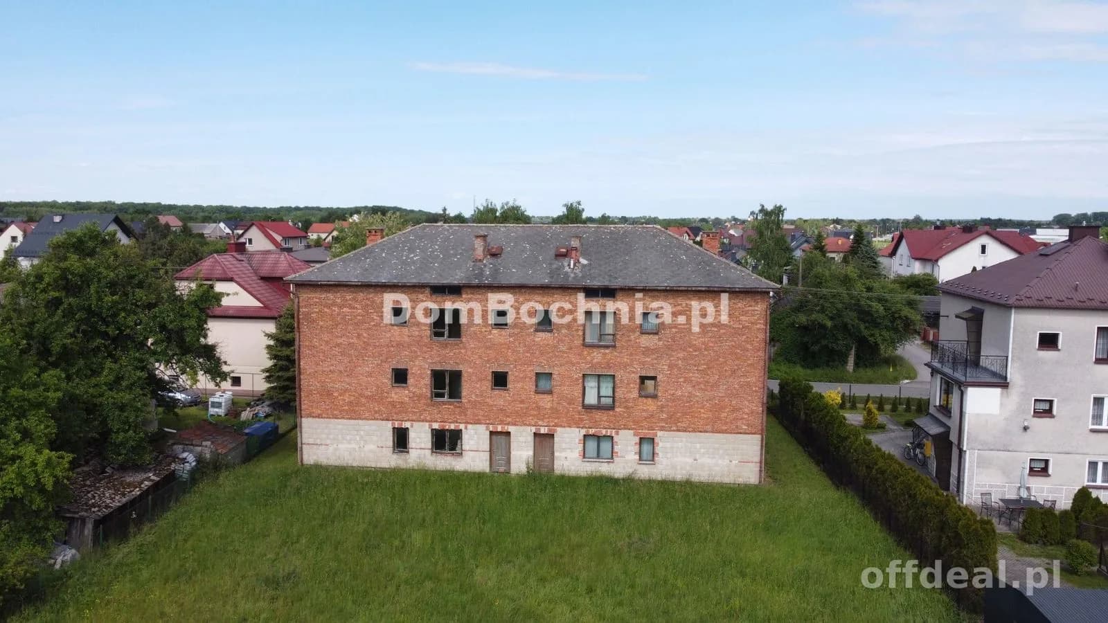Duży dom Bliźniak Damienice koło Bochni
