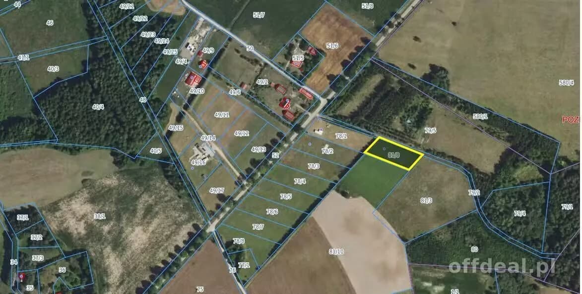 plot for sale in Pieczarki | 2,270 m²
