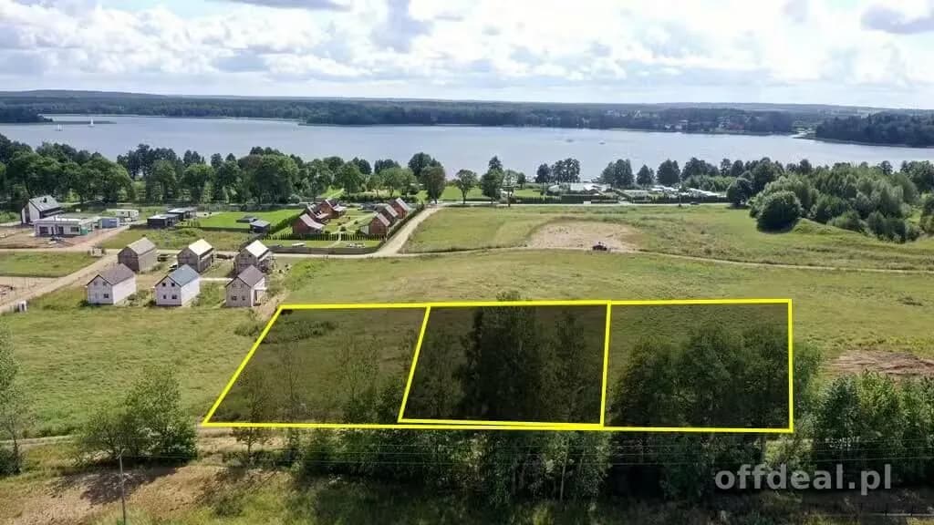 Sprzedam działki budowlane nad Jeziorem Jagodne – Prażmowo, gm. Ryn