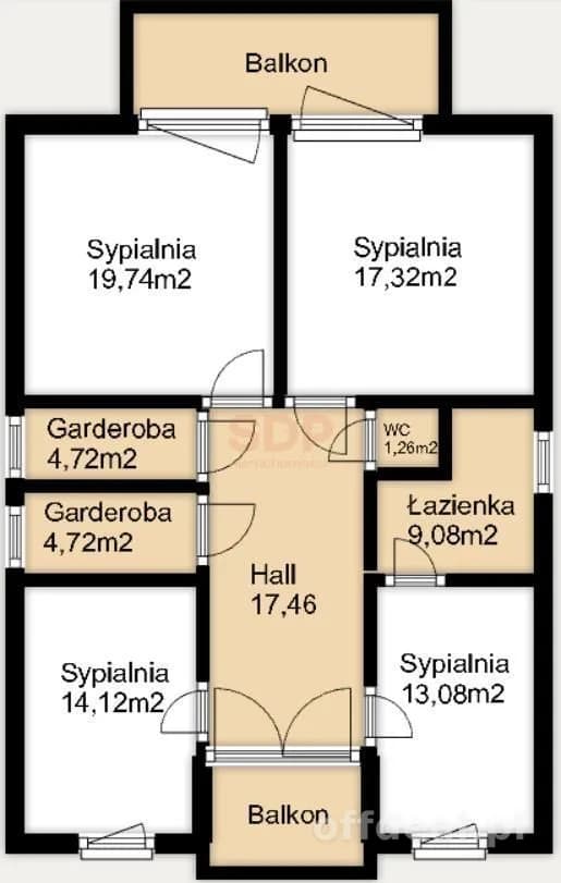 Współczesny dom 279m2+100m2 poddasze, garaż na 2-auta, ogród, taras