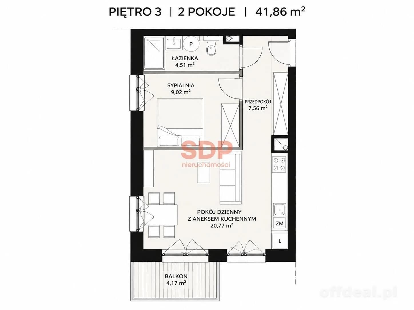 Komfortowe mieszkanie 2-pokojowe na Maślicach – nowoczesna inwestycja