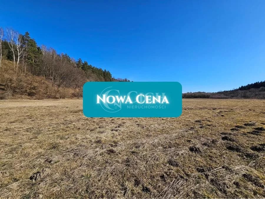 Działka pod żwirownie Uście Gorlickie
