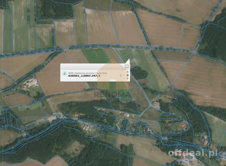 plot for sale in Myślinów | 3,000 m²