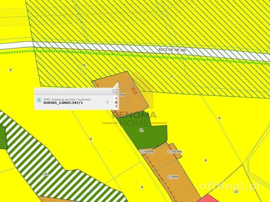 plot for sale in Myślinów | 3,000 m²