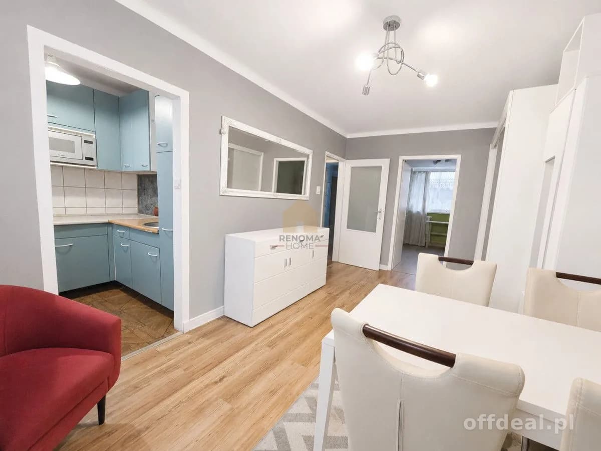 3 ustawne pokoje | 46 m² | II piętro | jasne