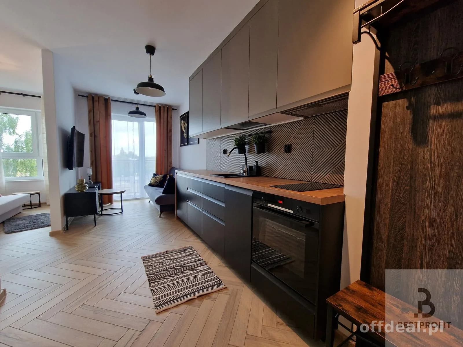 Kawalerka ze strefą sypialni, Słupsk Stare Miasto