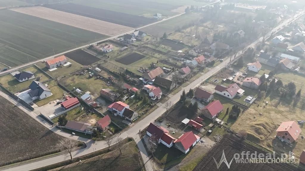 3400 m2 * Wierzbice, gm. Kobierzyce * WP prąd