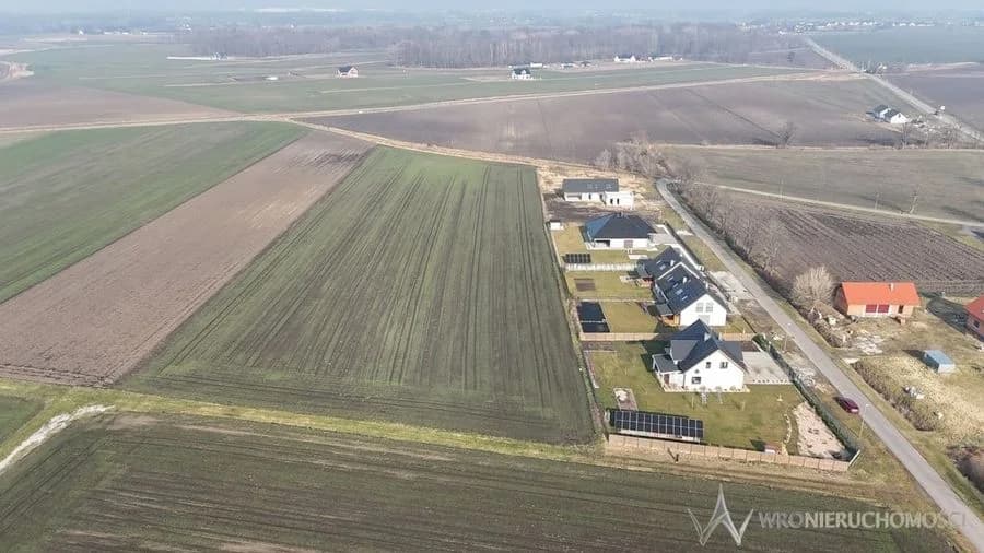 3400 m2 * Wierzbice, gm. Kobierzyce * WP prąd