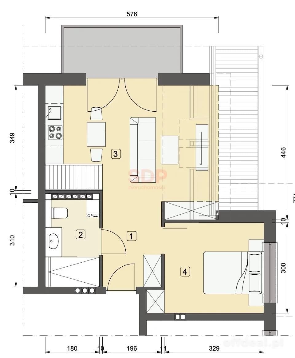 Północny apartament 40+18 m² | STREFA SPA |