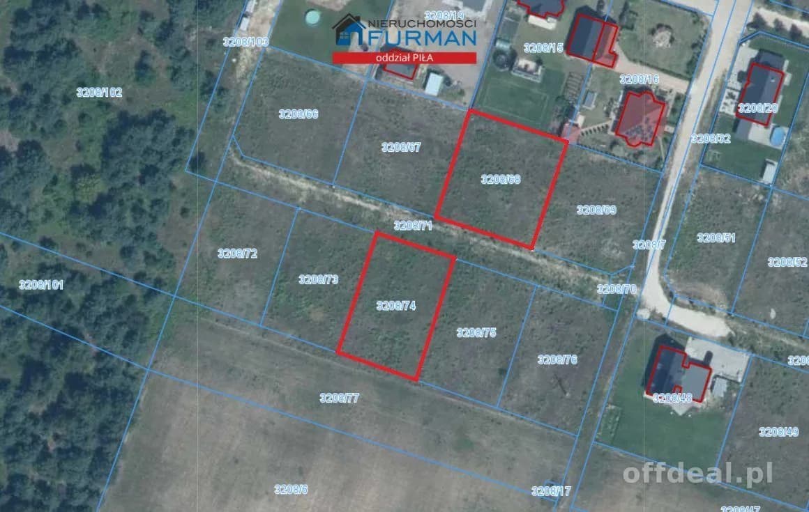 plot for sale in Trzcianka | 1,049 m²
