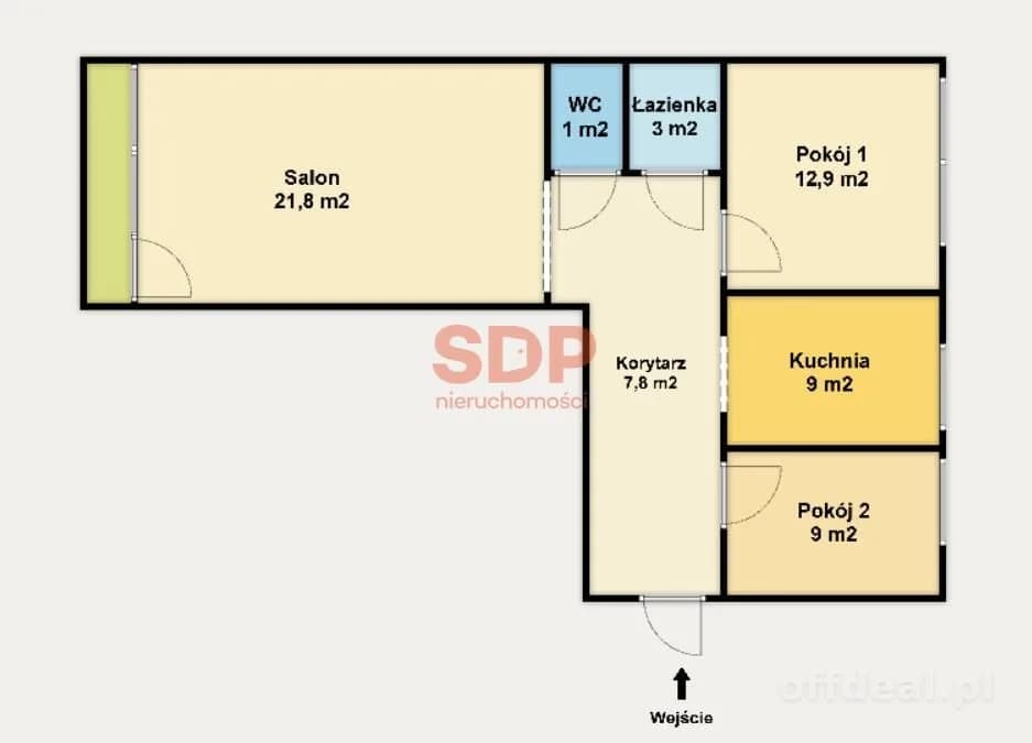 3 pokoje w samym centrum | Świetna lokalizacja | Miejsca postojowe