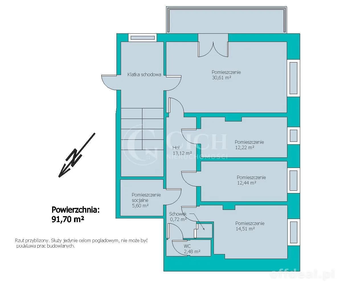 комерційна нерухомість в оренду у Radłów | 91,7 m²