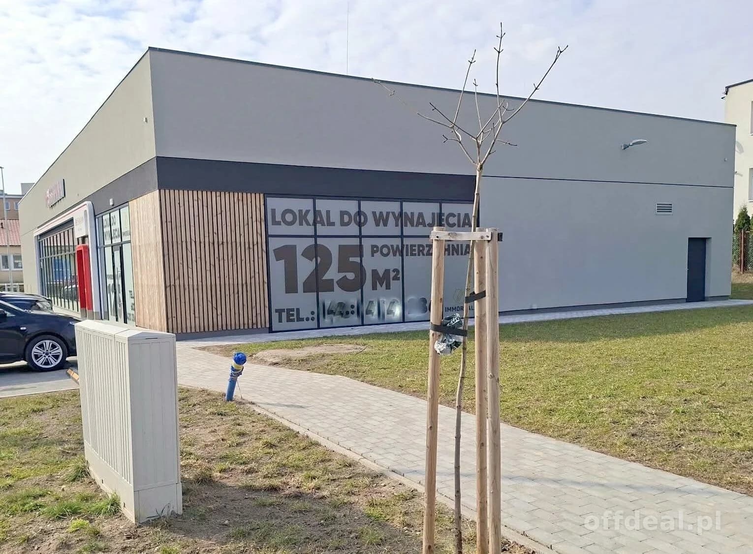 Do wynajęcia lokal usługowo-handlowy – Ryn, ul. Zielona 2