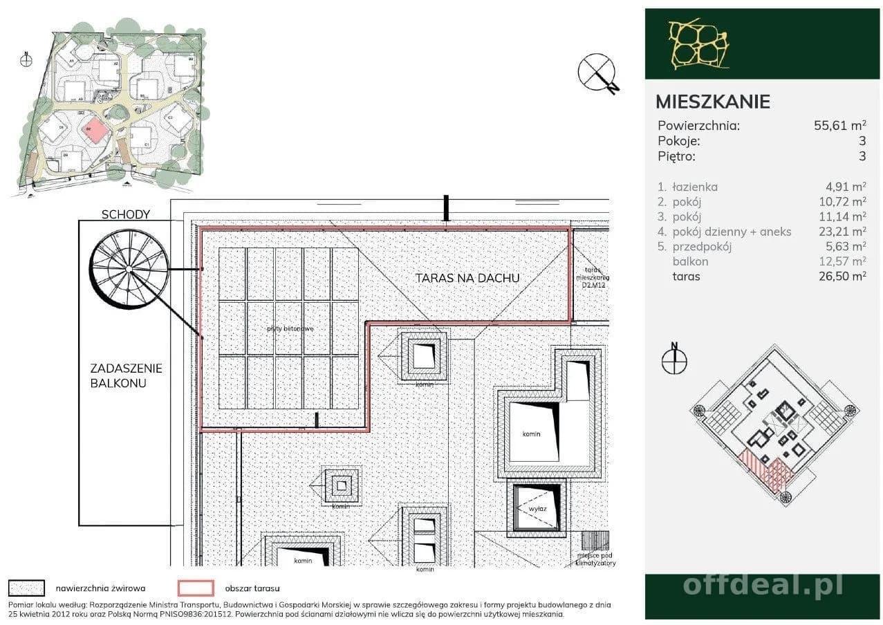 квартира на продаж у Wrocław | 3-кімн.