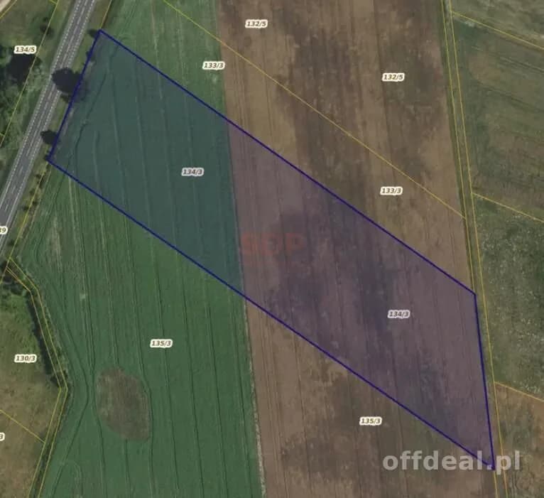 2 DZIAŁKI INWESTYCYJNE 8,64 HA | DK92 (E30) | LOGISTYKA / PRZEMYSŁ