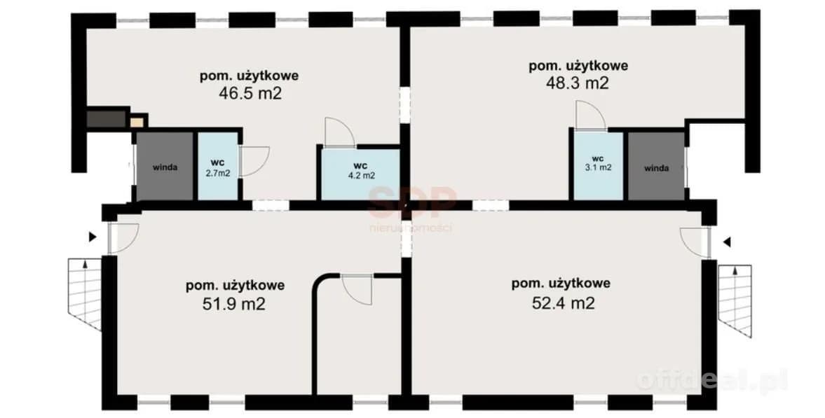 Lokal użytkowy | 203 m2 | Kamienica | Hoża