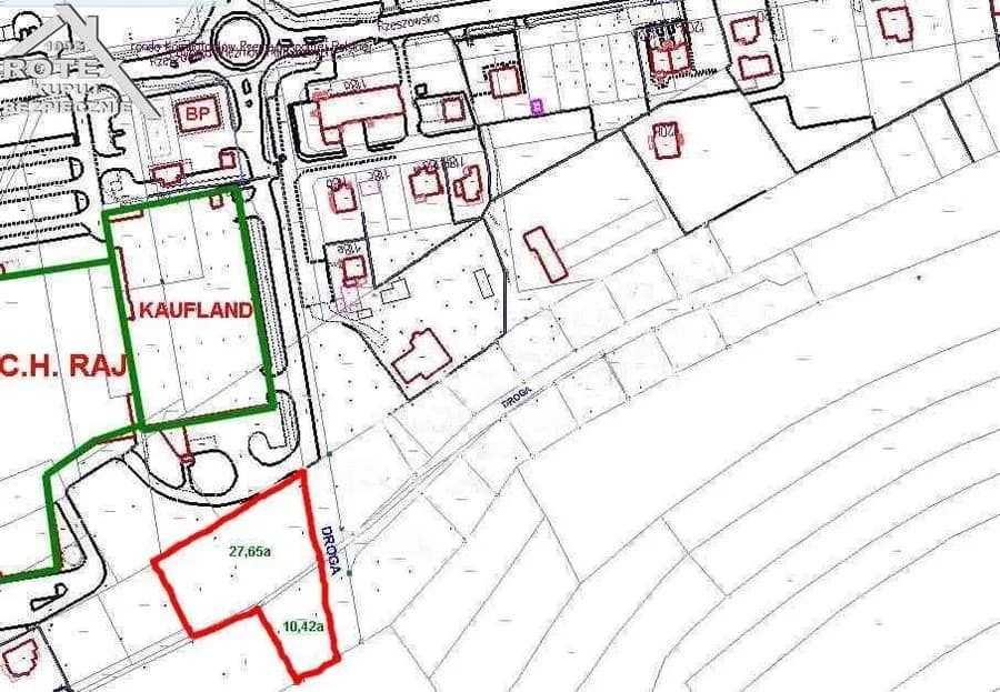 plot for sale in Dębica | 3,800 m²