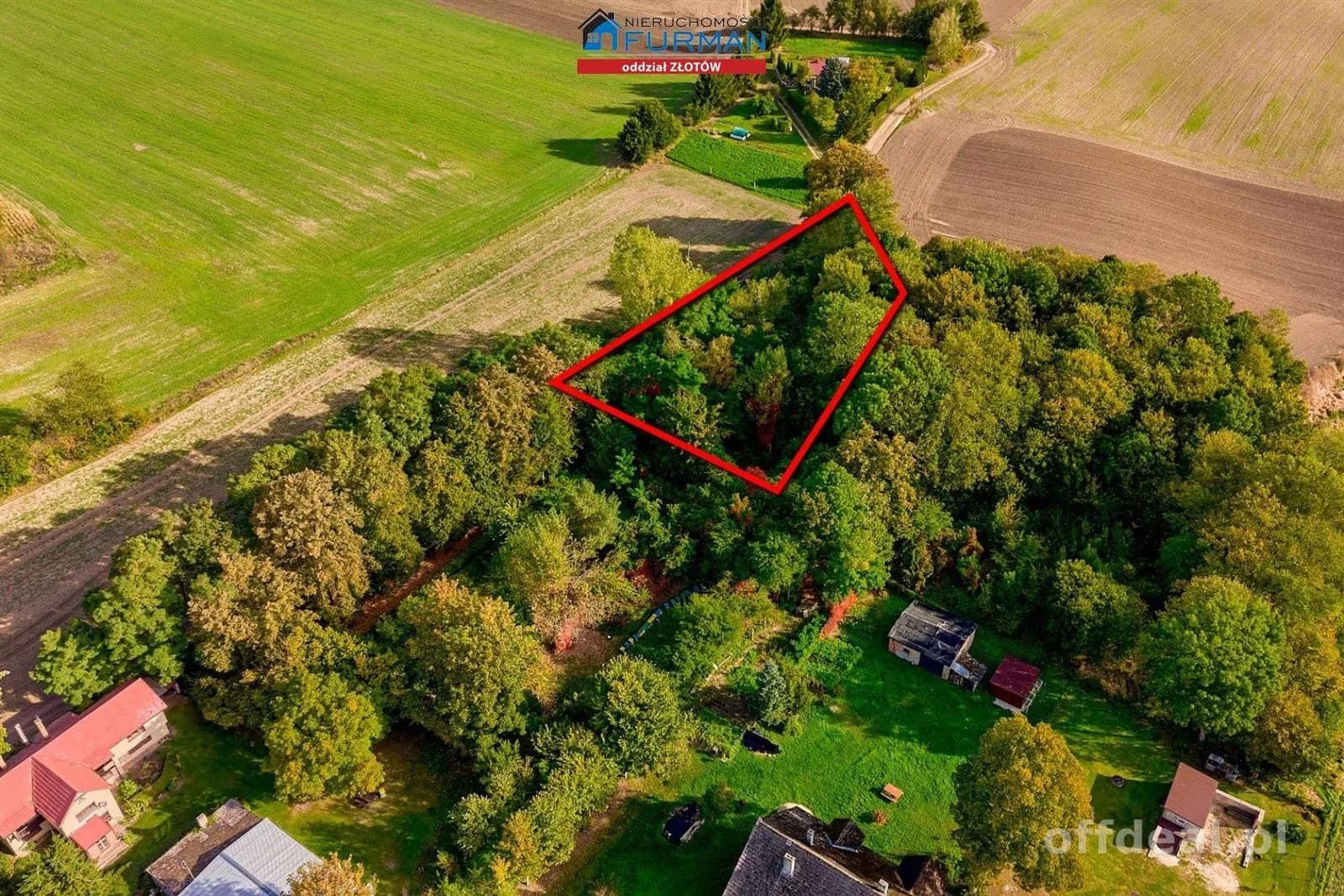 Photo 11: Plot, 1792 m², Dzierzążenko
