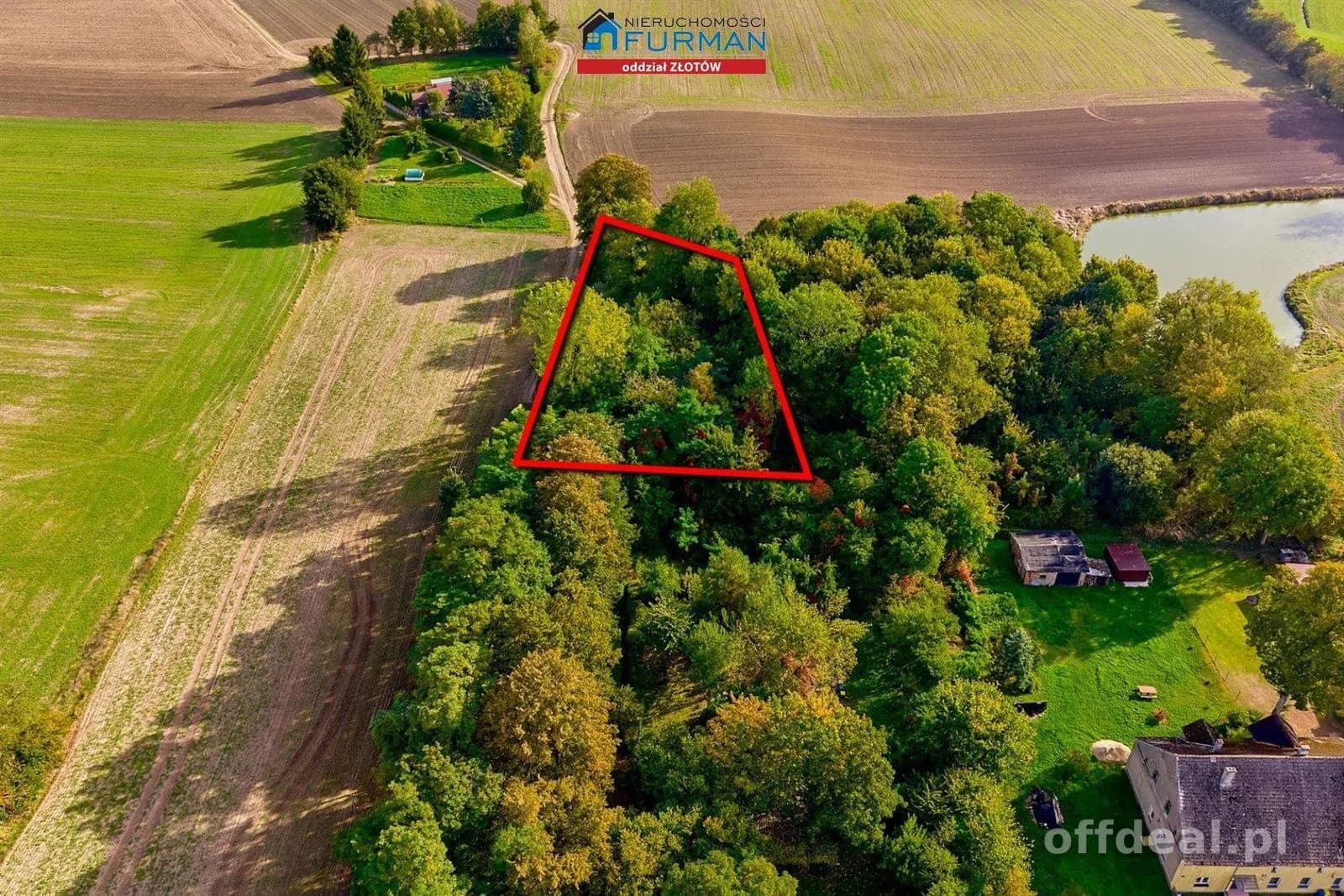 Photo 8: Plot, 1792 m², Dzierzążenko