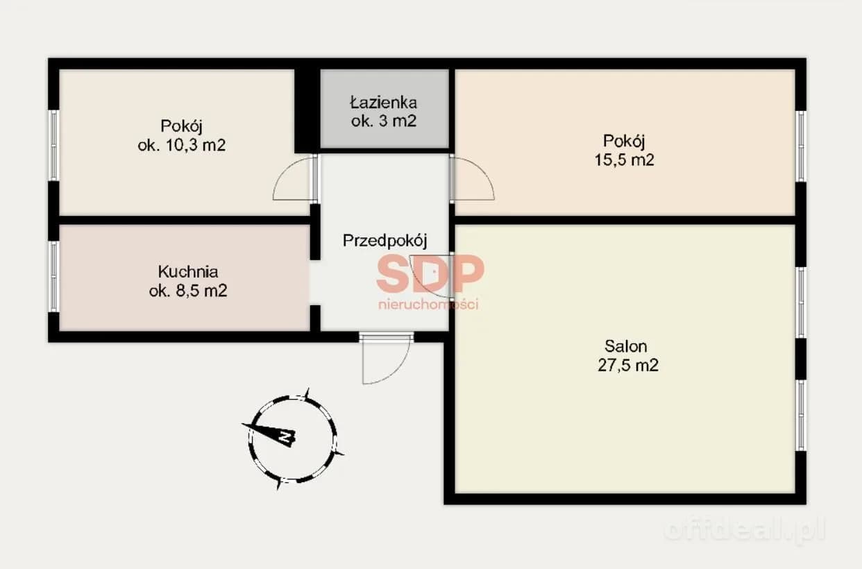 Przestronne 3 pokoje | Blisko Rynku | Możliwość 4. pokoju | Kamienica