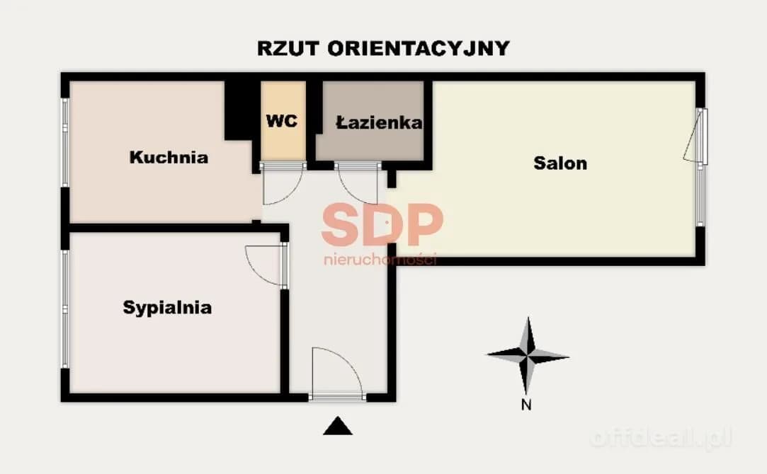 2 pokoje | Rozkładowe | Dwustronne | 1 Piętro | Różanka