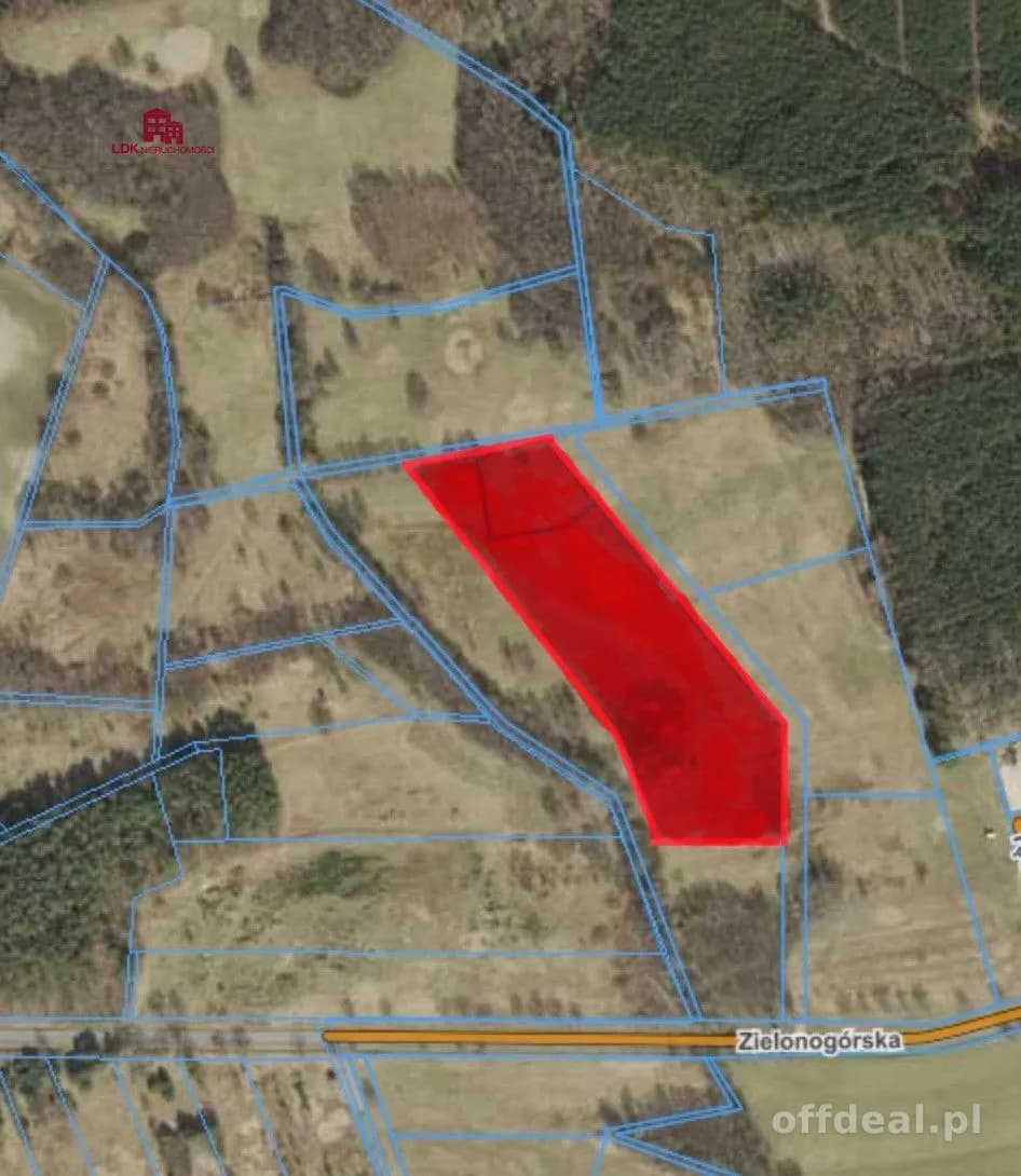 plot for sale in Zielona Góra | 23,000 m²