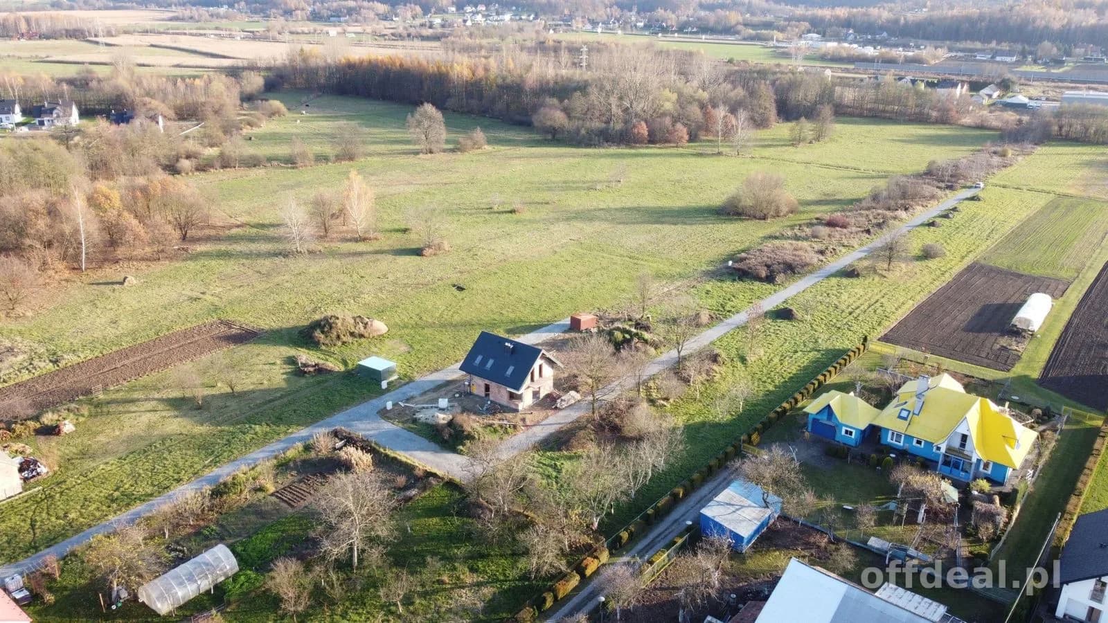 Krzeczów 24ar działka budowlana na uboczu