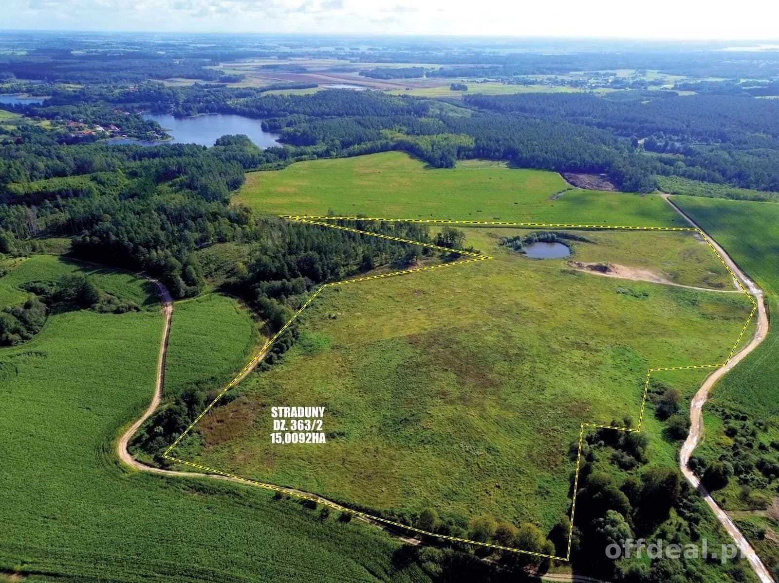 terrain à vendre à Ełk, Straduny | 150 092 m²