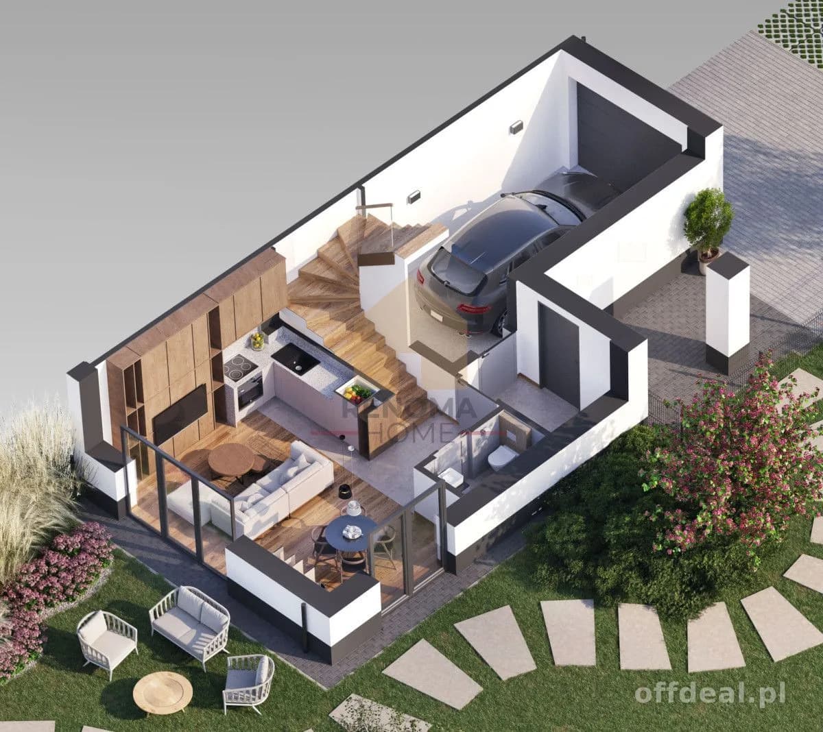 будинок на продаж у Wrocław, Fabryczna, Leśnica | 4-кімн. | 105 m²