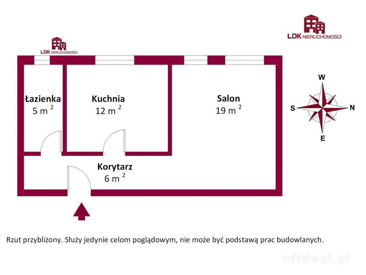 Zdjęcie 9: Mieszkanie, 1 pokoje, 39 m², Słubice