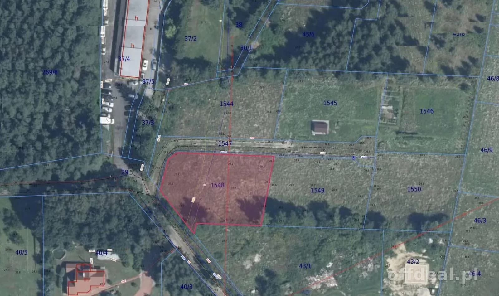 ділянка на продаж у Charzyno | 1 311 m²