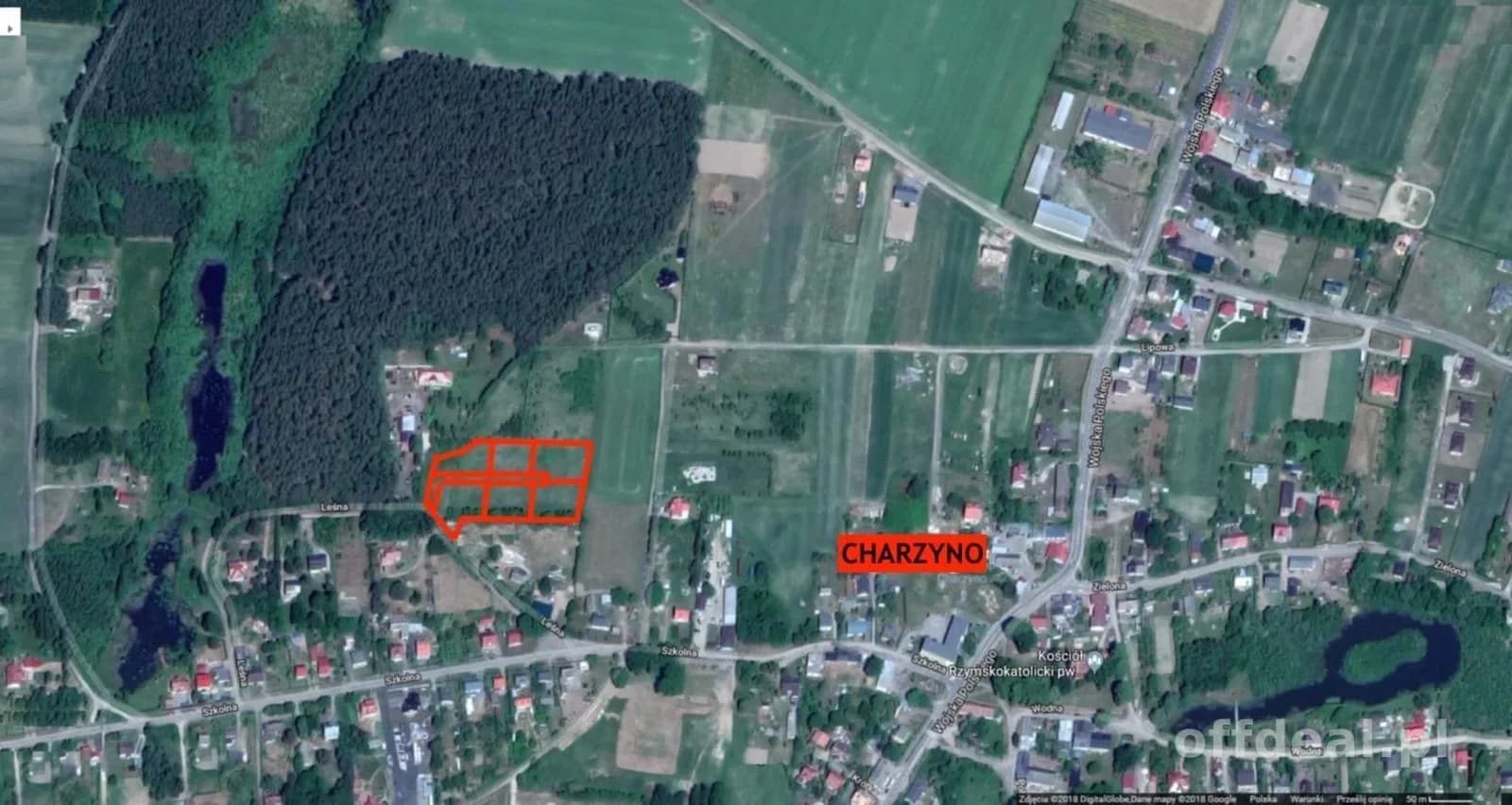 ділянка на продаж у Charzyno | 1 311 m²
