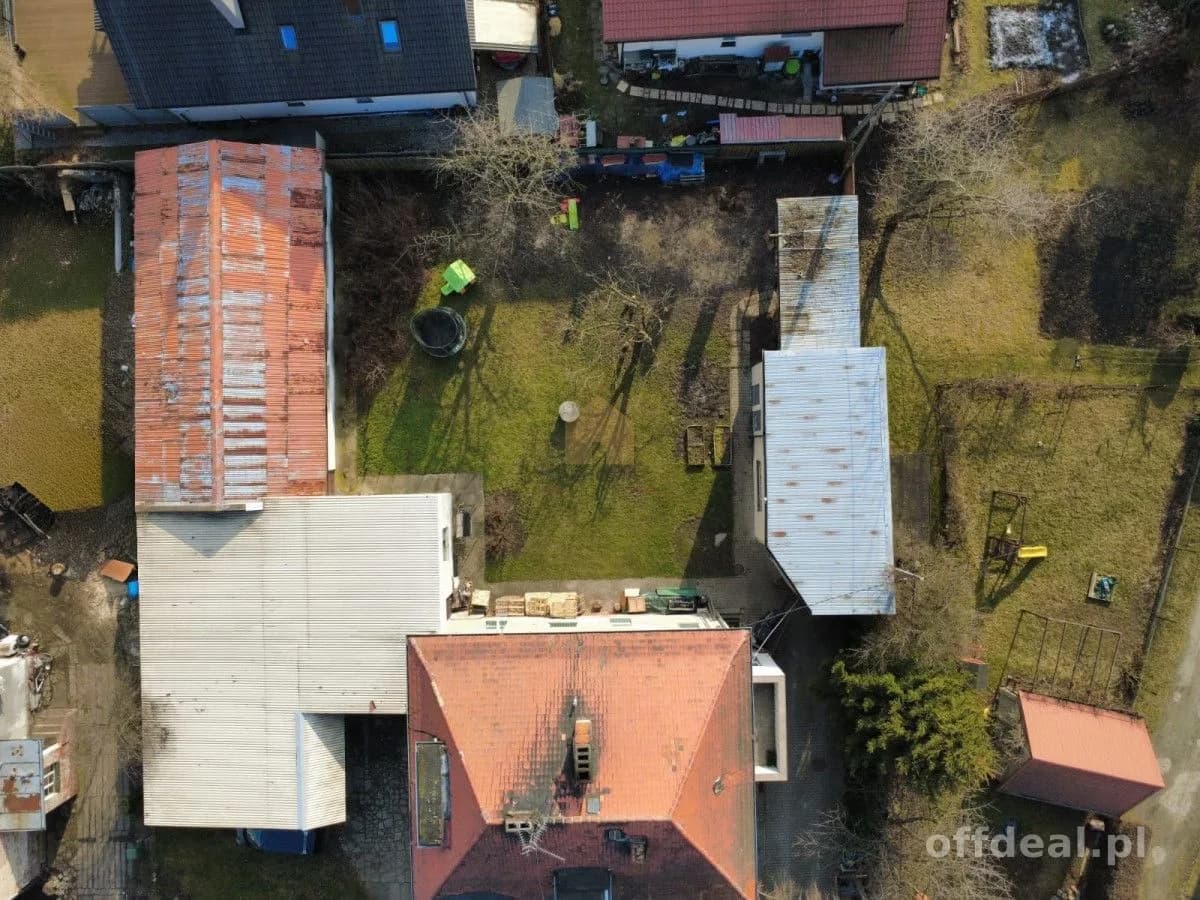 2 piętra|działka|warsztat|budynek gosp