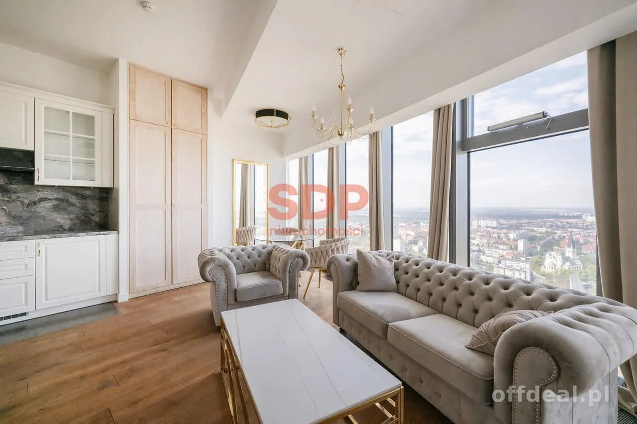 2-room apartment for rent in Wrocław, Krzyki, Powstańców Śląskich | 50.5 m²