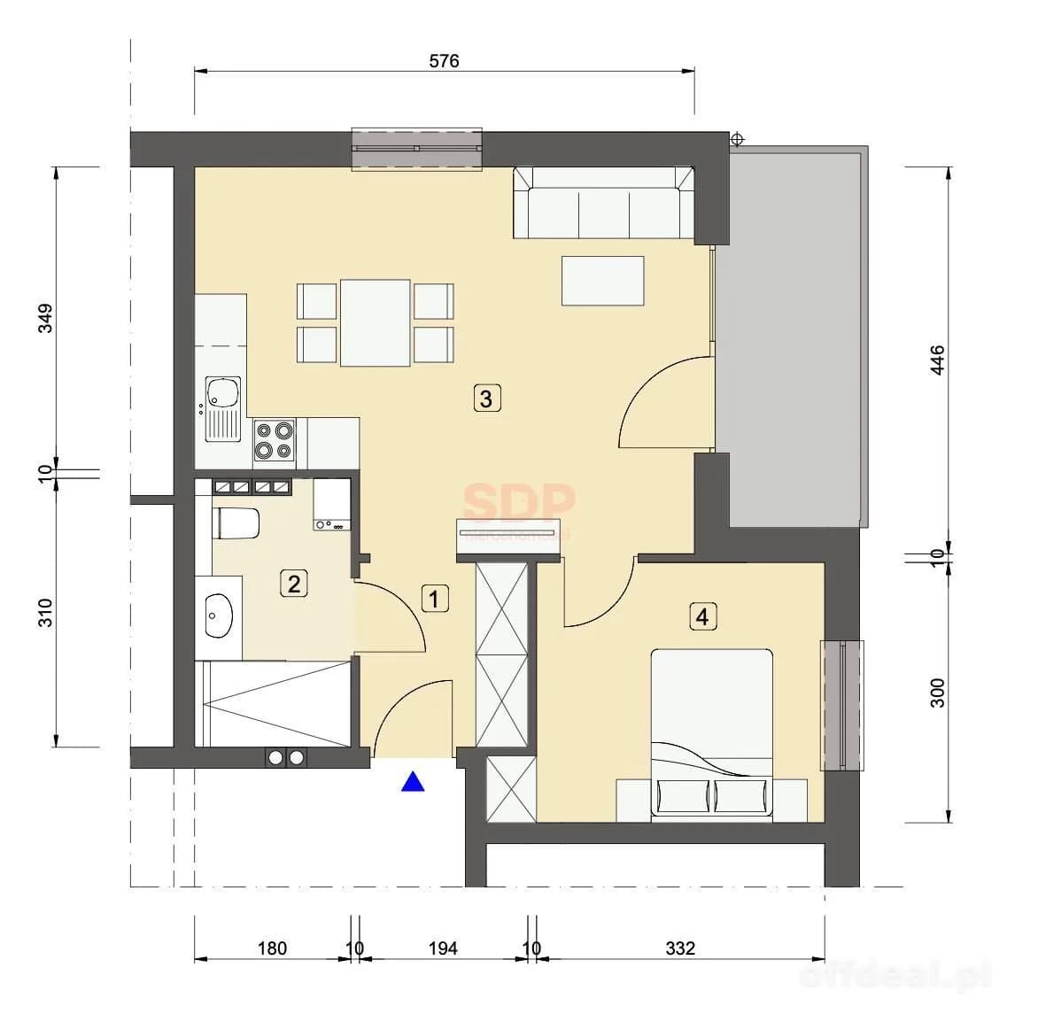 Apartament od wschodu z widokiem | STREFA SPA |