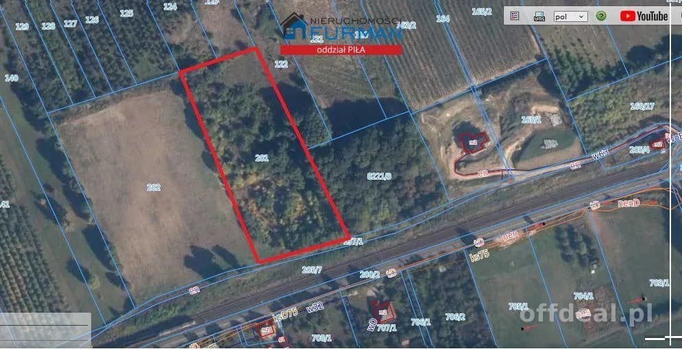 terrain à vendre à Miasteczko-Huby | 10 200 m²