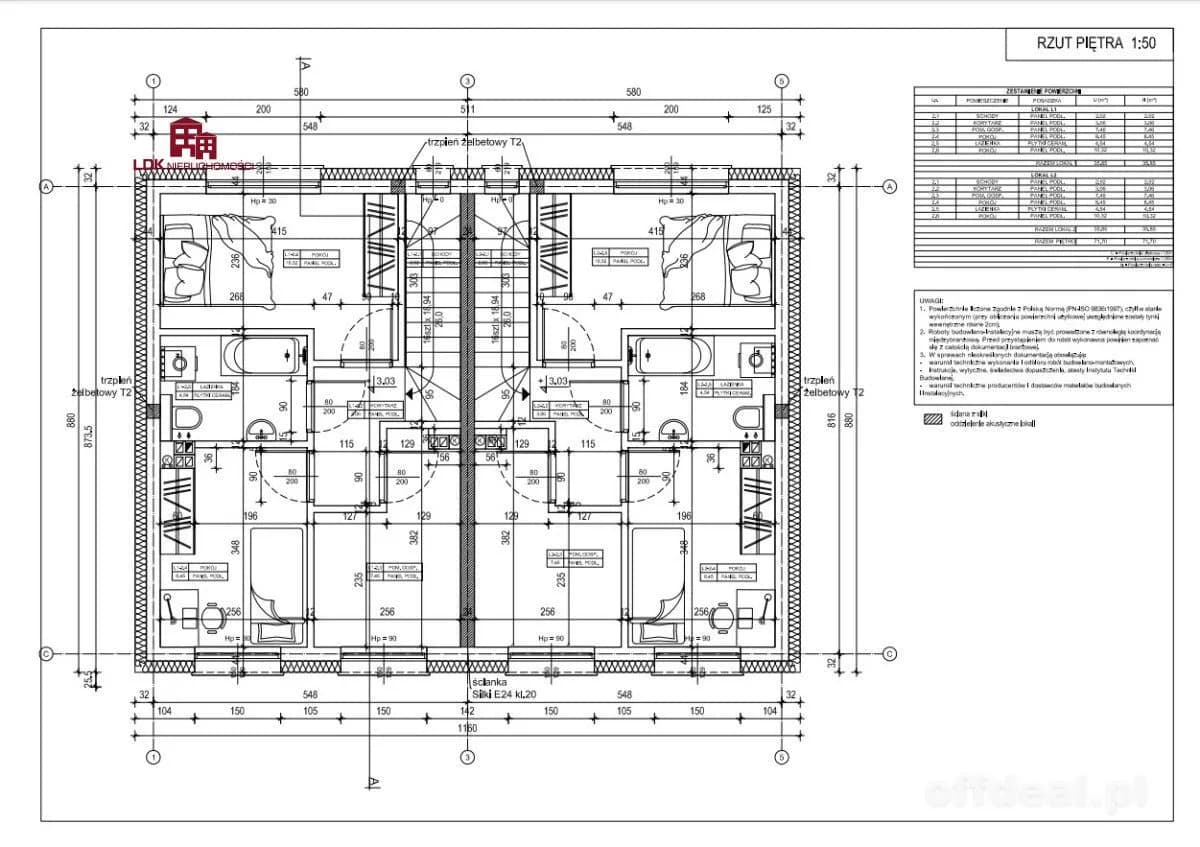 4-room apartment for sale in Płoty | 72.99 m²