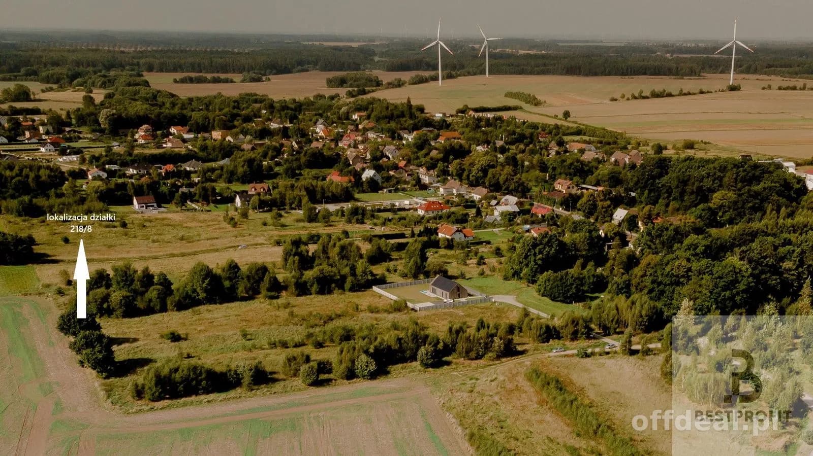 Na sprzedaż działka budowlana Widzino koło Słupska