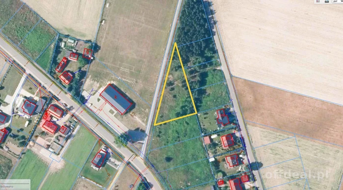 plot for sale in Boguszyce | 1,851 m²