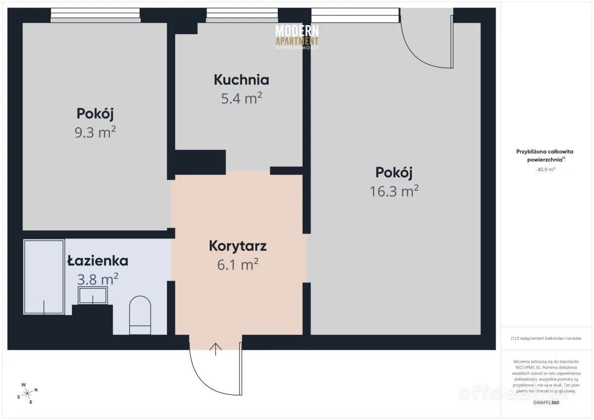 Sopot Brodwino! pod klucz, blisko lasu