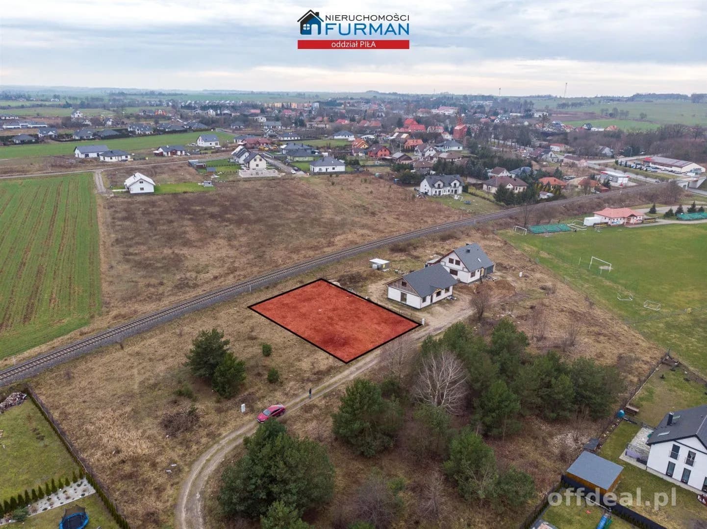 plot for sale in Szydłowo | 831 m²