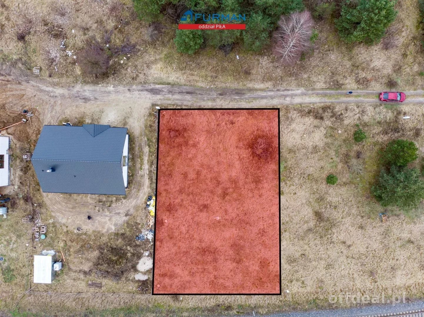 plot for sale in Szydłowo | 831 m²