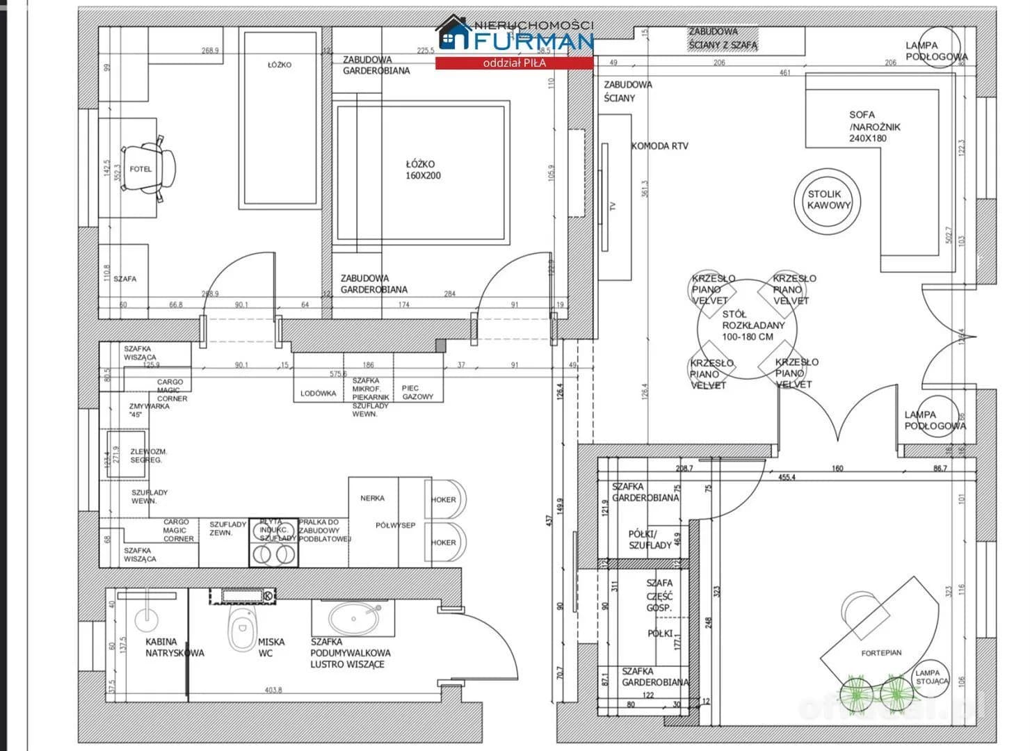 appartement à vendre à Piła | 4 pièces