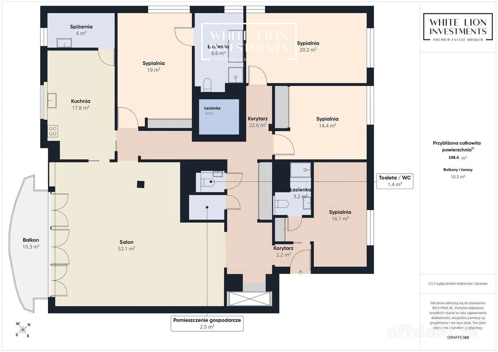 appartement à vendre à Warszawa, Ulów, Mokotów | 5 pièces | 198,4 m²
