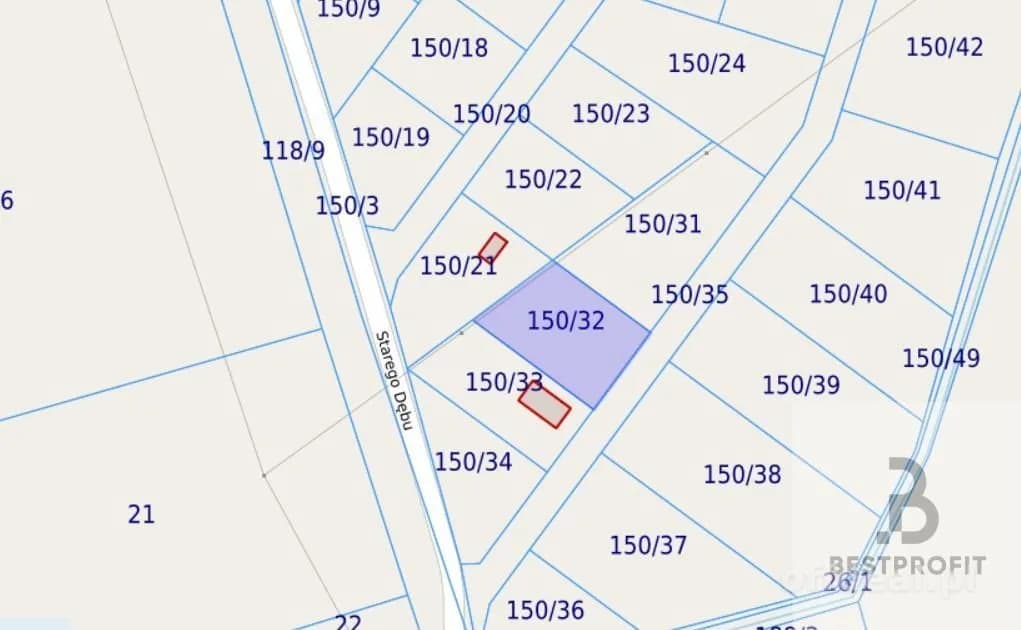 ділянка на продаж у Modlinek | 1 277 m²