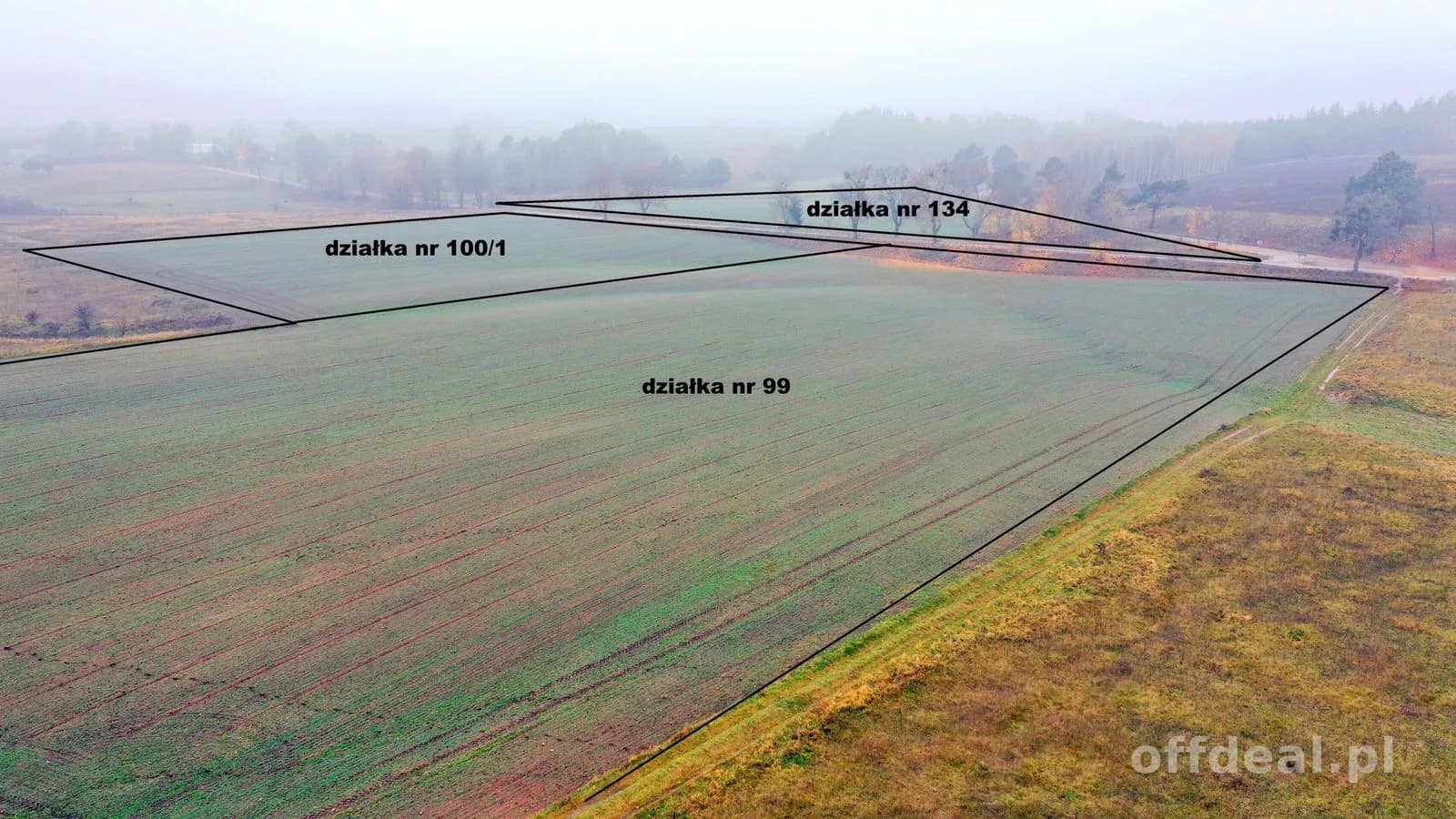 Działki rolne w świetnej lokalizacji