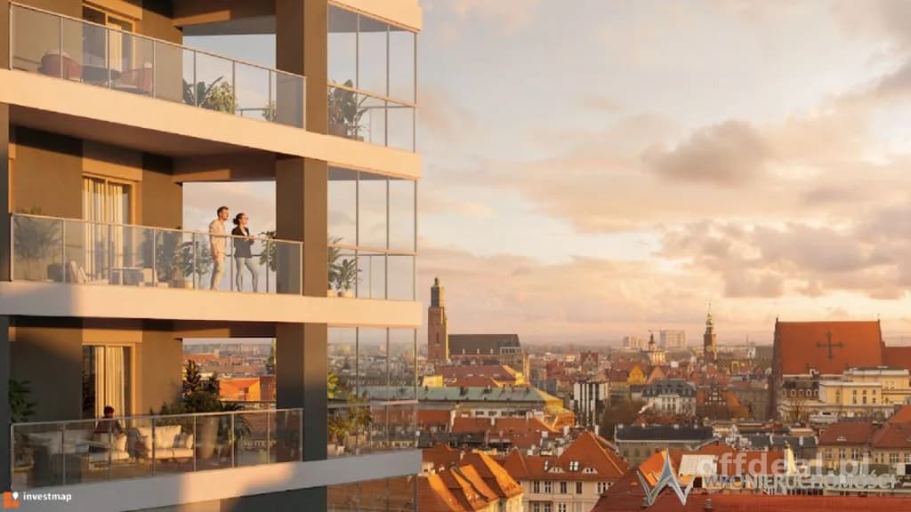 4 pokoje | 63,20 m² | balkon | 8 piętro | Wrocław