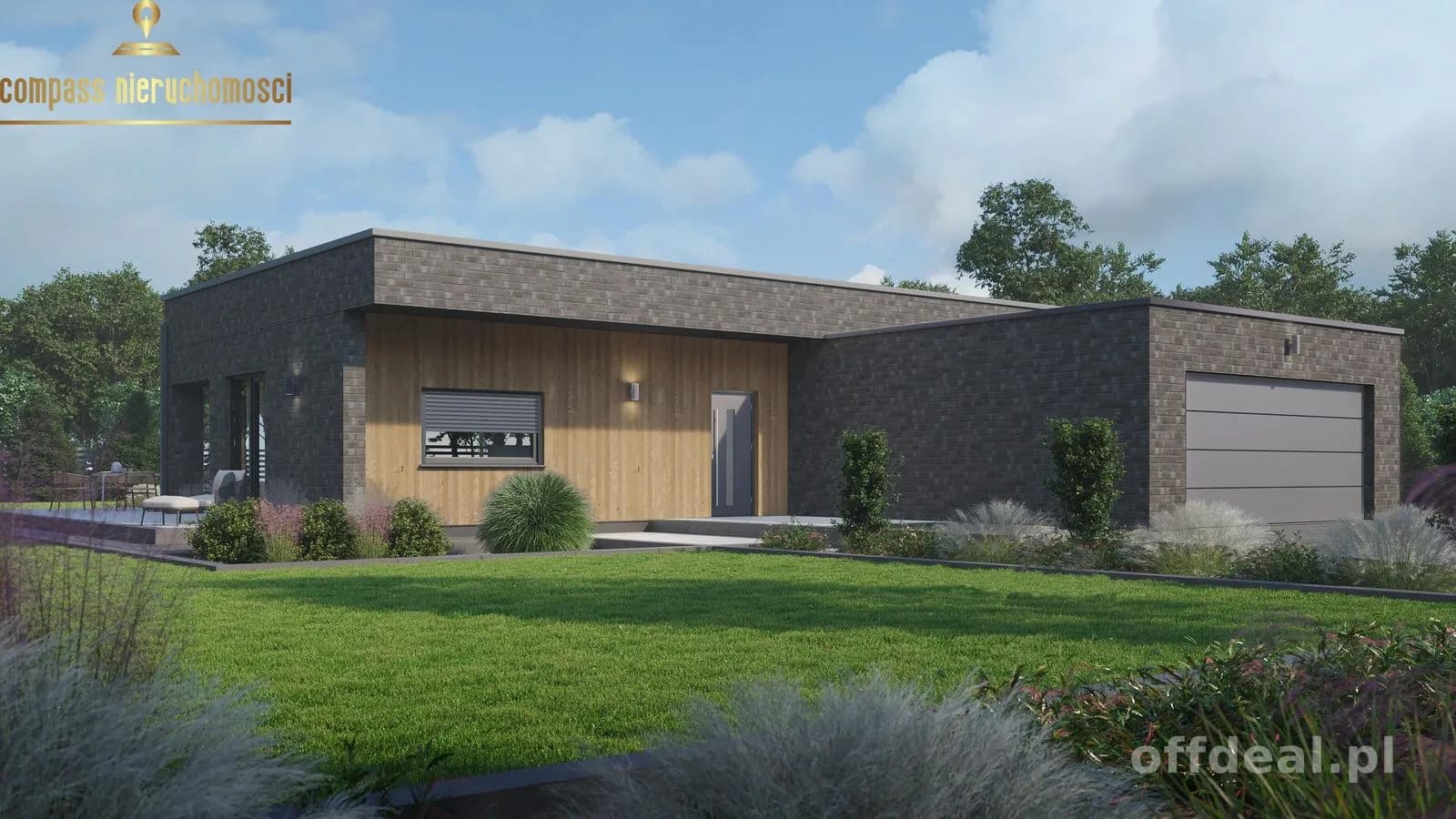 Komfortowy Dom Parterowy z Garażem Dwustanowiskowym | 115,74 m² | 4 Pokoje & Spiżarnia